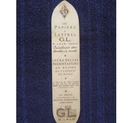 papier a lettre lalo
